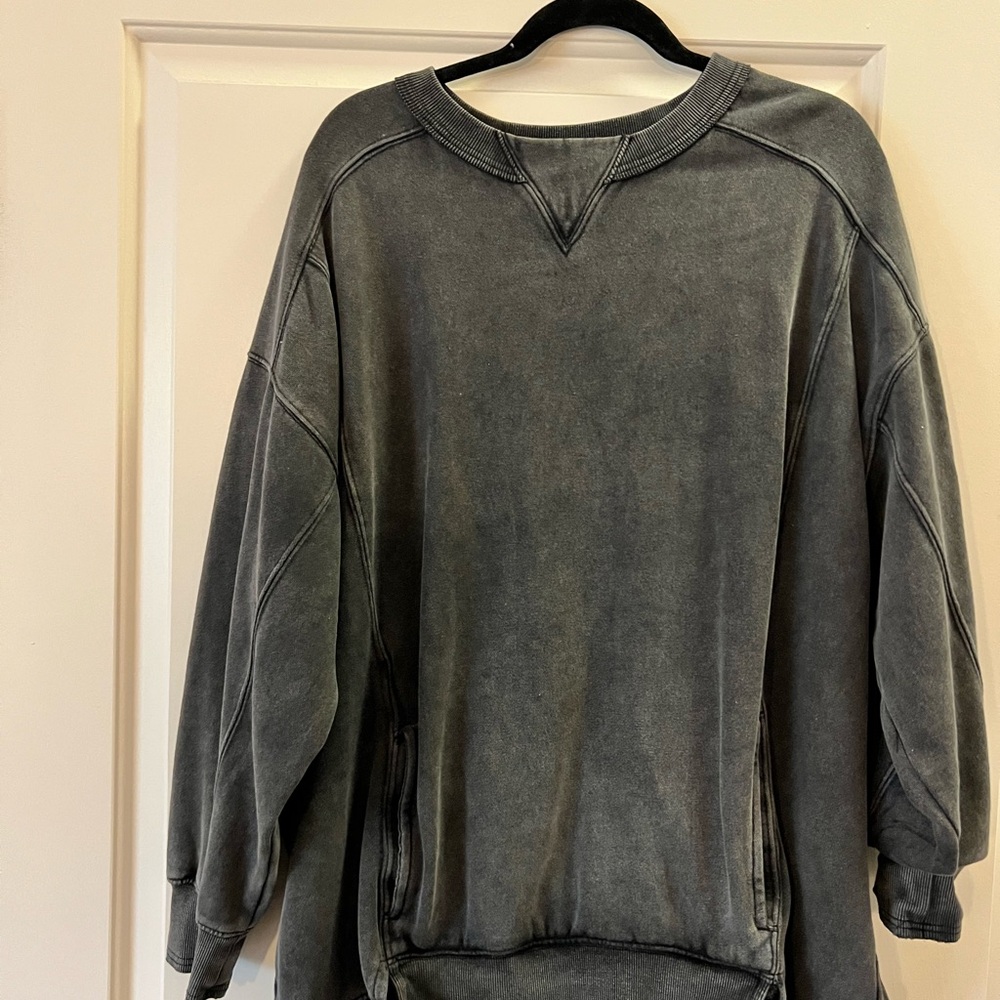 Free people oversized crewneck